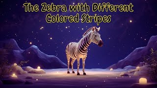 Different Zebra I Sleep Stories for Kids I Bedtime Stories [upl. by Onilegna154]