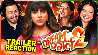 DREAM GIRL 2  Official Trailer REACTION  Ayushmann Khurrana  Ananya Panday  Paresh Rawal [upl. by Killen]