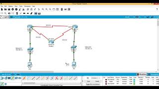 OSPF Routing Protocol using Cisco Packet Tracer [upl. by Saiff]