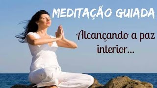 🔴 MEDITAÇÃO GUIADA PAZ INTERIOR  8 MINUTOS [upl. by Yttam527]