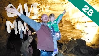 EXPLORING MYSTERY CAVE  Longest Cave in Minnesota 13 Miles of Passages [upl. by Icak]