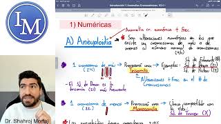 Anomalías Cromosómicas [upl. by Anirol841]