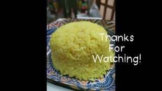 Turmeric Rice Butter Easy Recipe K’s Queen [upl. by Noraj]