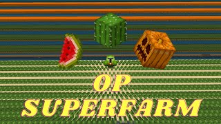 This superfarm is INSANELY EFFICIENT  Hypixel Skyblock superfarm part 2 [upl. by Pomona468]