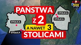 PAĹSTWA z 2 lub 3 STOLICAMI â—€đźŚŽ Najciekawsze przypadki [upl. by Feetal]