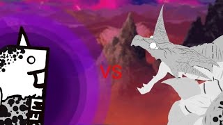 Анимация quotManic tank cat vs crazed bahamut catquot  рисуем мультфильмы 2 [upl. by Gherardo]