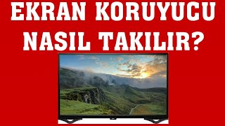 Preo TV Ekran Koruyucu Nasıl Takılır [upl. by Rolland578]