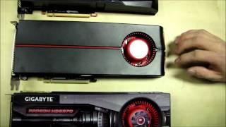 AMD Radeon HD 6970 amp 6950 Length Comparsion Linus Tech Tips [upl. by Airelav]