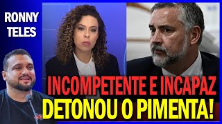 UOL Detona Paulo Pimenta INCOMPETENTE e INCAPAZ [upl. by Joby]