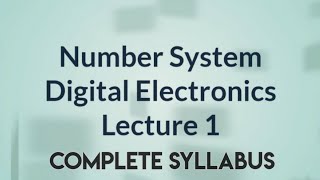 Number System Conversions in Hindi  Digital Electronics  Lecture 1 [upl. by Nakashima481]