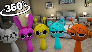 Incredibox Sprunki Into YOUR house  VR 360° Experience [upl. by Heigho420]