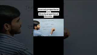 Inversely proportional and directely proportional ka tricks [upl. by Mallina]