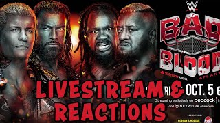 BAD BLOOD 2024 LIVESTREAM AND REACTIONS [upl. by Kester978]