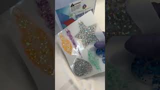 New sparkly ornaments epoxyresinart epoxy epoxyresin resin resinart resinartist resincrafts [upl. by Narih]