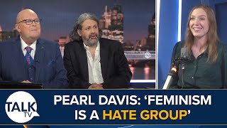 Pearl Davis Feminism Is Hate Group That Wants To Take Money From Men  James Whale [upl. by Ennasil]