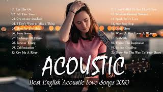 Musica Acustica  Las Mejores Canciones Acústicas En Inglés 2020 Grandes Exitos Acustica [upl. by Brost]