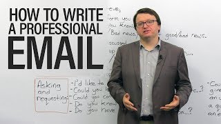 How to write professional emails in English [upl. by Borreri]