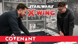 Playing Star Wars XWing Second Edition w CoDesigner Alex Davy [upl. by Garth180]