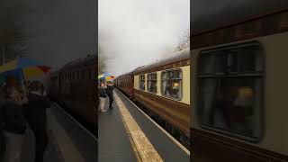 6233 Duchess of Sutherland Lindum Fayre RYTC tour 3 December 2022 [upl. by Hairaza661]