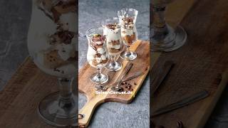 Leckeres Tiramisu im Becher  Schnelles amp Einfaches DessertRezept Tiramisu Dessert Rezept [upl. by Llenrag]