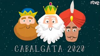 CABALGATA DE REYES MAGOS 2020 DESDE MADRID [upl. by Alyehs389]