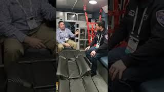 Braun Ambulances takes a closer look at NYU Langones ambulance at EMS Today 2019 [upl. by Lucy]