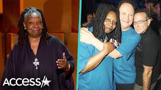 Whoopi Goldberg Cries In Billy Crystal Kennedy Honors Speech Over Robin Williams’ Death [upl. by Asus471]