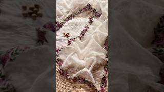 Organza silk Sarees with beautiful border foryou ytshorts viralvideo [upl. by Ahrendt]