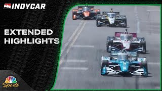 IndyCar Series EXTENDED HIGHLIGHTS Grand Prix of St Petersburg  31024  Motorsports on NBC [upl. by Nwahsear328]