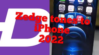 add Zedge ringtones to any iPhone June 2022 [upl. by Dust12]