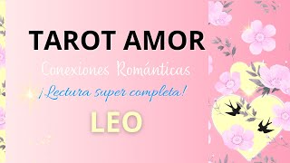 🩷LEO Un cambio sorpresivo que te encantará❤️🌚 mucho romanticismo 🍯 TAROT AMOR CONEXIONES [upl. by Aisauqal]