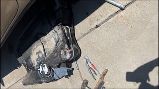 2006 Pontiac g6 fuel pump replacement [upl. by Anelej531]