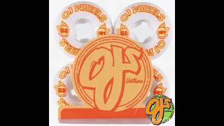 OJ WHEELS 53mm From Concentrate Hardline 101A Skateboard Wheels [upl. by Jelene]