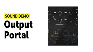 Output Portal Demo  Circular Visualizer no talking [upl. by Ybbor]