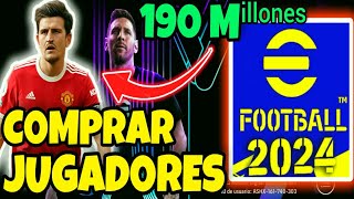 Como COMPRAR JUGADORES en EFOOTBALL 2024 ✅ [upl. by Suryc946]