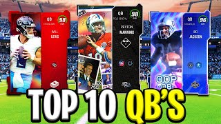 The Top 10 Quarterbacks in Madden 24 Updated [upl. by Bat]