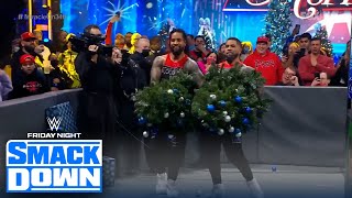 WWE superstars collide in SmackDowns Miracle on 34th Street Fight  WWE ON FOX [upl. by Analra]