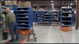 Kiva Systems Warehouse Automation at Quiet Logistics [upl. by Hayley]