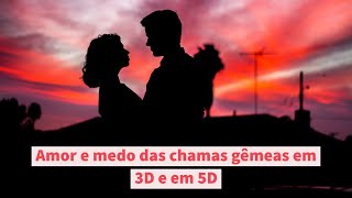 Amor e medo das chamas gêmeas em 3D e em 5D [upl. by Iz]