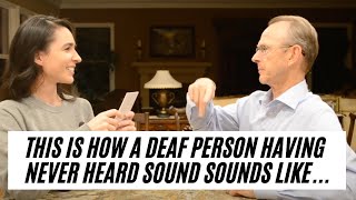 This Is How A Deaf Persons Voice Sounds If You Ever Wondered [upl. by Tristram]