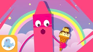 Color Pink for Kids  Learn the Colors  Colors Songs [upl. by Raynell]