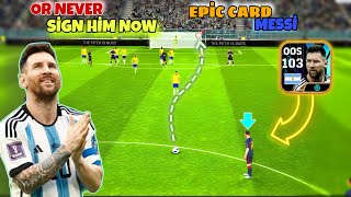 REVİEW PREMİUM PACK LİONEL MESSİ 103 EFOOTBALL 2024 MOBİLE [upl. by Cowie]