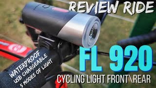 Decathlon Cycling Light Unboxing And Review  FL 920 💡 [upl. by Tedman]