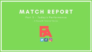 Match Report Part 3  Todays Performance [upl. by Oal193]