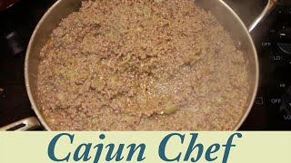 Cajun Smothered Eggplant with Ground Beef Super Easy and Great Side Dish [upl. by Atlante]