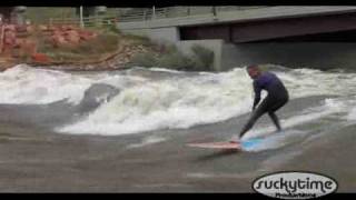 surfing biggest river wave glenwood springs ever had [upl. by Trauts]