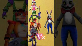 FNAF Security Breach Vs Mr Hopps shorts fnafsecuritybreach mrhopps [upl. by Drusus]