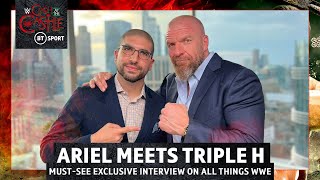 Ariel Helwani Meets Triple H  MUST SEE Exclusive Interview The World Has Been Waiting For [upl. by Hajar781]