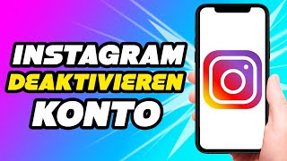 So kannst du dein Instagram Konto deaktivieren Simple [upl. by Karlise713]