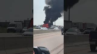 Car Fire on Hiway 403 [upl. by Ott]